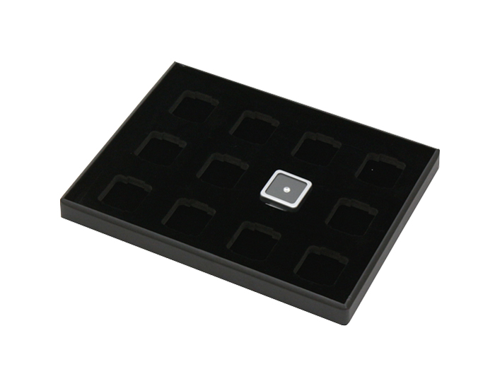黑色12格小裸石盤盒
