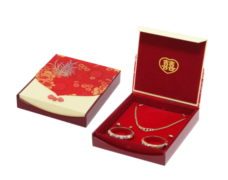 Custom Chinese Wedding Gold Set Box (BSD11SC)