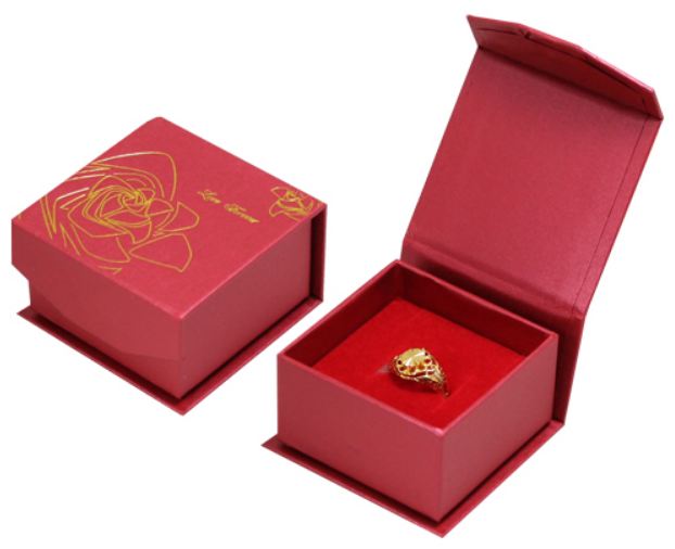BLR26R rose ring box - 辰昱國際包裝有限公司