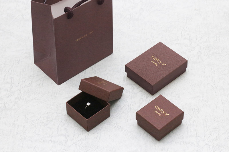 custom paper jewelry box case