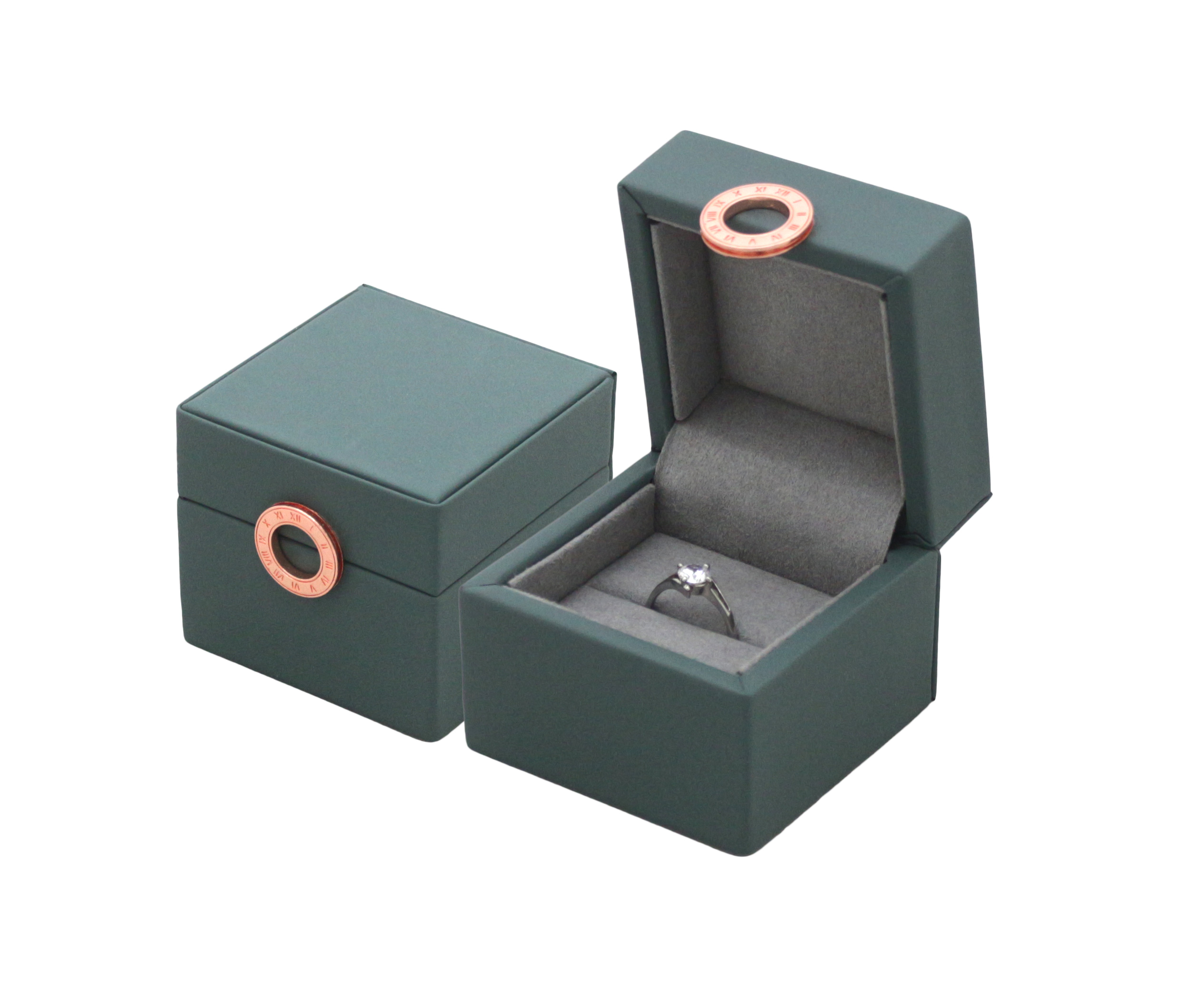 幸福時光戒指盒-綠